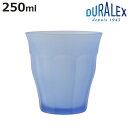 DURALEX デュラレックス ピカルディ フロスト コップ 250ml ( PICARDIE FROST 食洗機対応 電子レンジ対応 強化ガラス グラス ガラスコップ カップ タンブラー シンプル 丈夫 強度 熱湯 OK 機能性 家庭用 飲食店 来客用 おしゃれ )【3980円以上送料無料】