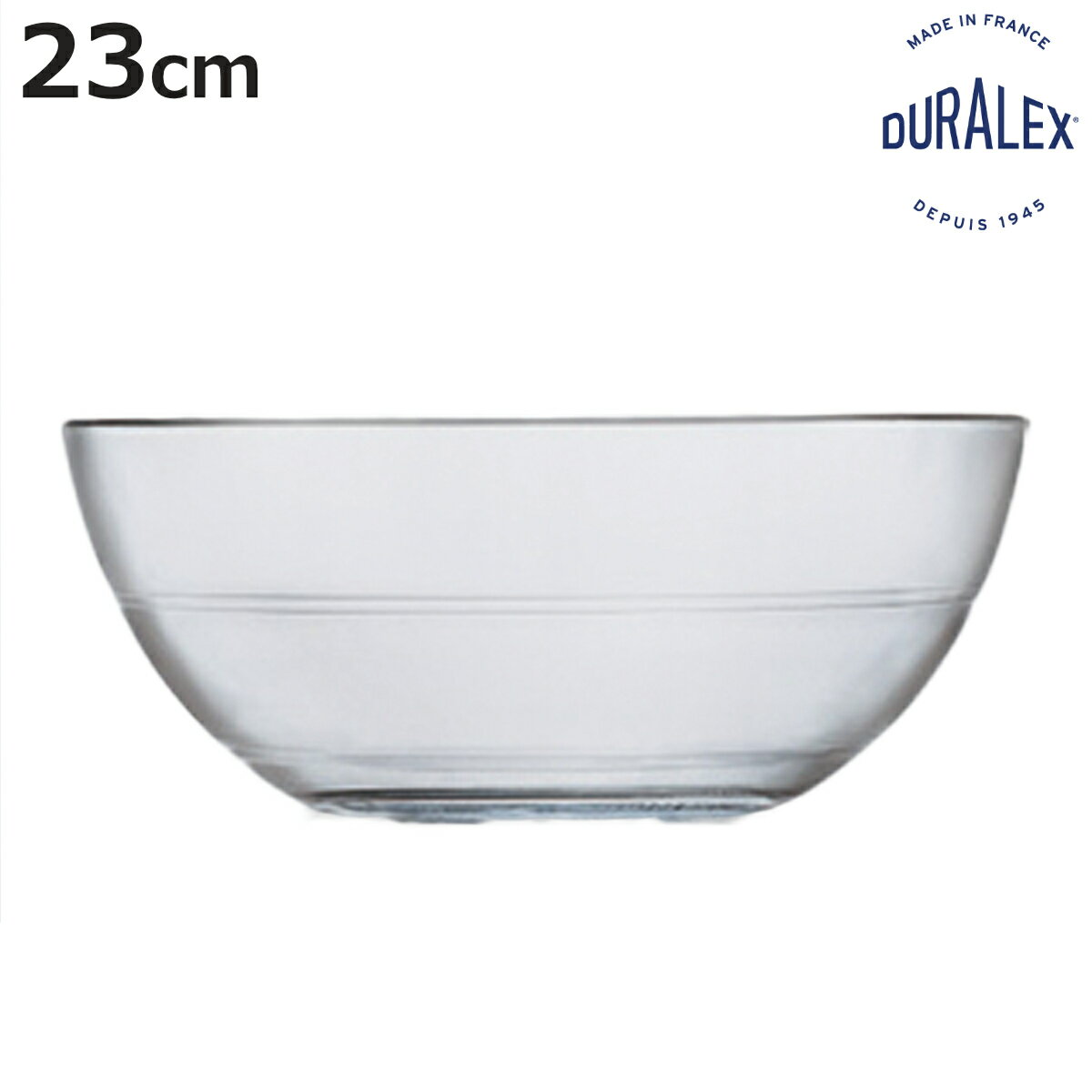 DURALEX �ǥ���å��� �ꥹ�ܥ��� �ܥ��� 23cm �� LYS BOWL �������б� �Żҥ���б� �������饹 ��ȭ ���饹�� ����ʪ���������饹 ...