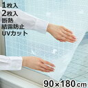 断熱シート マドピタシート レース調 ネコ柄 90cm×180cm 1枚入り 2枚入り ( 窓貼りシート 窓ガラス シート 貼る 結露防止 UVカット 保温 省...