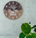 掛け時計 33cm COFFEE BEANS&BAG SHOP series モチーフクロック ( アナログ 時計 壁掛け時計 インテリア 雑貨 コーヒー 壁掛...