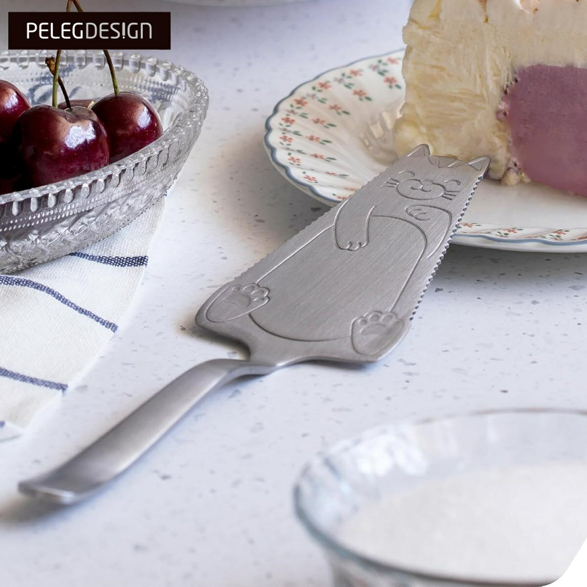 Peleg Design ケーキカッター ケーキナイフ Cakitty （ ペレグデザイン ケーキサ ...