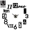 掛け時計 シール umbra アンブラウォールクロック ( 壁掛け時計 掛時計 ステッカー アンブラ ウォールクロック クロック おしゃれ )【3980円以上送...