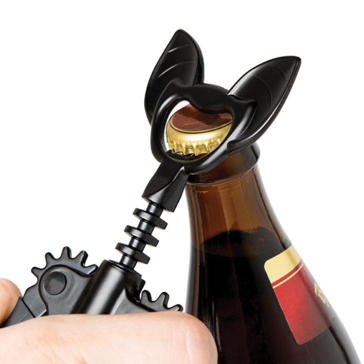 コルクスクリュー＆ボトルオープナー OTOTO Design Vino （ オープナー ワインオープナー コルク抜き 栓抜き ワイン 瓶 ドリンク ボトル ユニーク キッチン雑貨 キッチンツール ワイン用品 ワインツール ）【3980円以上送料無料】