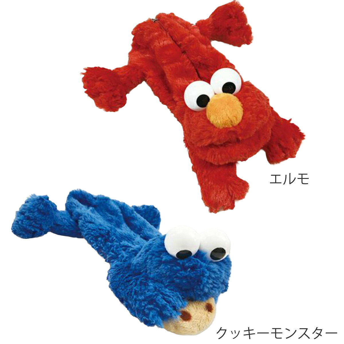 筆箱 フィギュアポーチ NICI セサミストリート ぬいぐるみ （ ニキ ポーチ 小物入れ 筆箱 ぬいぐるみ マスコット おしゃれ 中学生 高校生 キャラクター モンスター ギフト プレゼント グッズ かわいい ） 【3980円以上送料無料】 colorfulbox-10138146 お弁当グッズのカラフルボックス サンプル画像3
