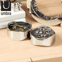 収納ボックス ウェイビー ジュエリーオーガナイザー クロム 幅10×奥行10×高さ8cm ( Umbra アンブラ ジュエリーボックス アクセサリーケース 収納...