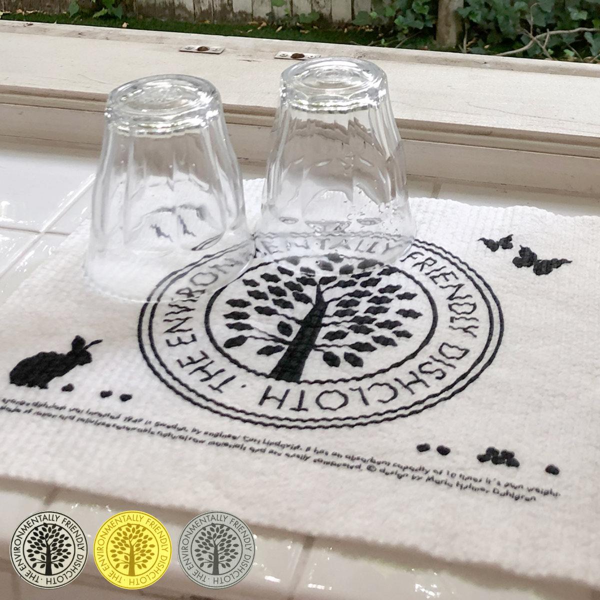 水切りマット e.スポンジワイプ M ダールグレン エコフレンドリー 水切り ( ふきん スポンジワイプ 北欧 布巾 フキン 台拭き 食器拭き キッチンクロス ...