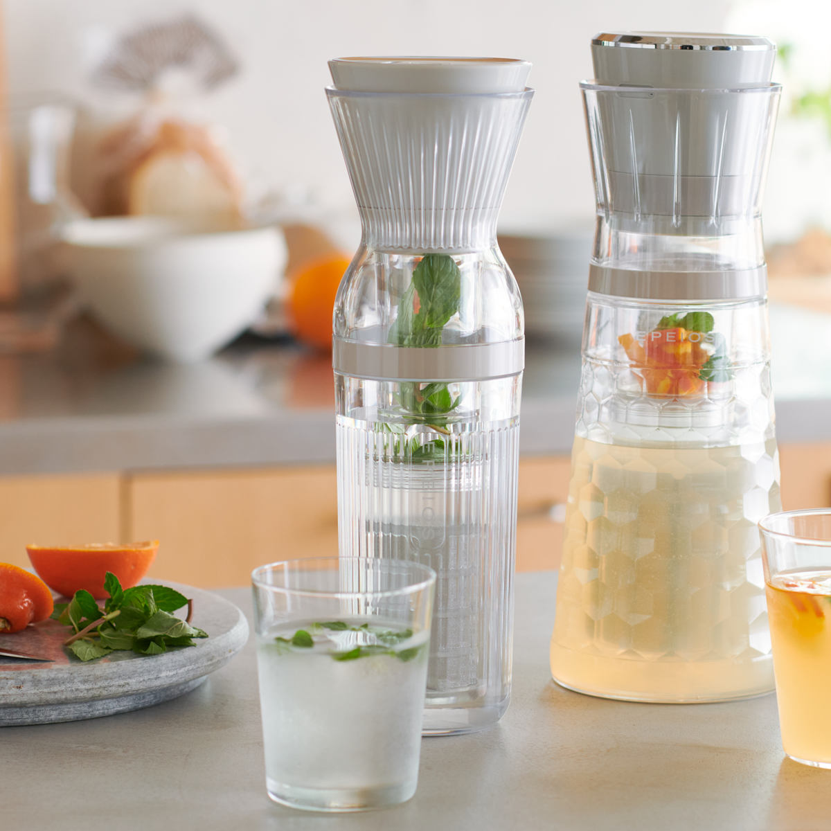 EPEIOS コールドブリューメーカー 350ml （ エペイオス 水出しコーヒーポット 真空抽出 全自動 カラフェ おしゃれ ボタンを押して10分待つだけ！ アイスコーヒー メーカー 器具 ポット ボトル 珈琲 ダッチコーヒー 蓋付き ）【3980円以上送料無料】