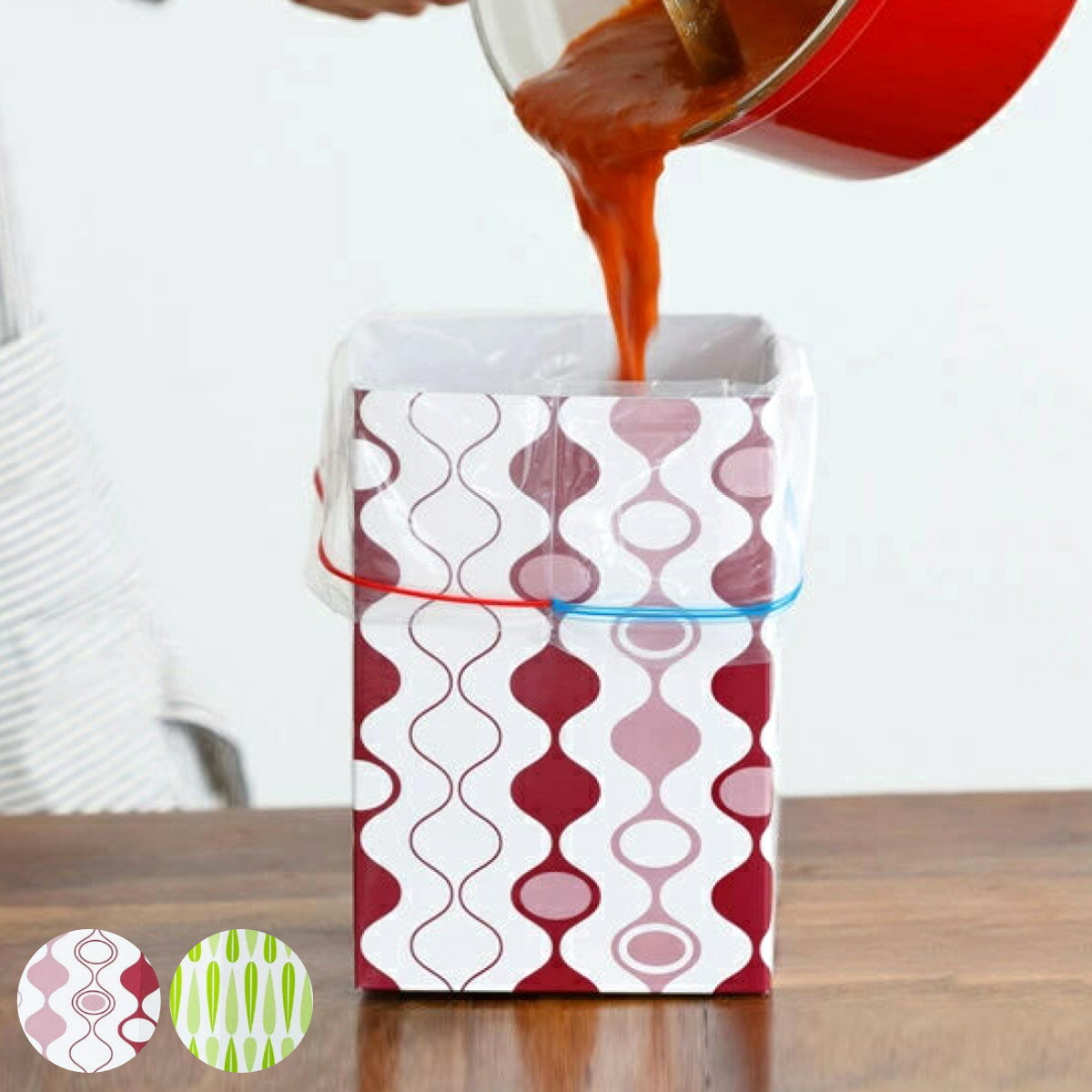 小分け師匠 保存袋ホルダー 便利グッズ （ アイディアグッズ キッチン便利グッズ キッチン雑貨 お助けグッズ アイデア商品 キッチン用品 キッチンアイテム キッチン小物 役立つ 便利 繰り返し使える ）【3980円以上送料無料】