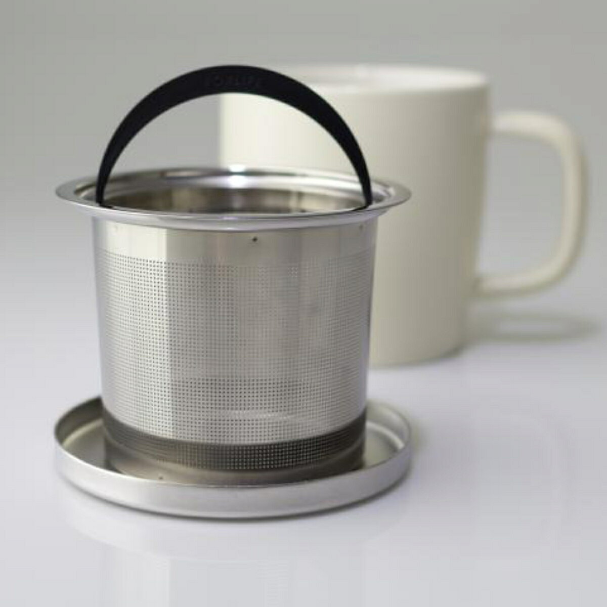 マグカップ フタ付 325ml Brew in Mug ブリューインマグ 陶器 （ ティーカップ カップ コップ 茶こし 茶漉し ストレーナー フィルター付き 1人用 ストレーナー付き ふた付き 蓋 紅茶 ハーブティー 1杯分 おしゃれ ） 【3980円以上送料無料】 (3)