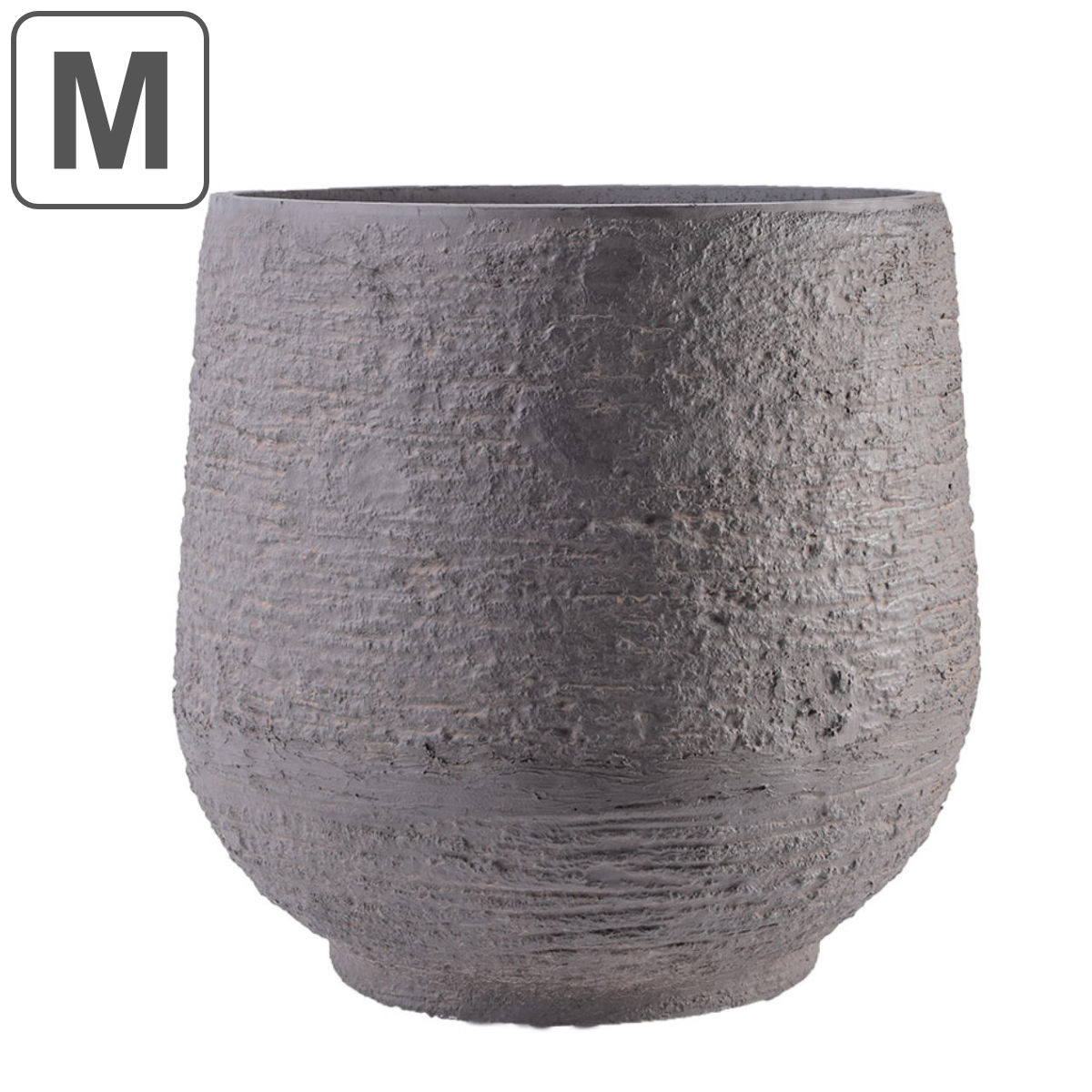 プランター FRポッテリーサンダルウッド 直径42×44.5cm （ 送料無料 植木鉢 プラントポット 植物用ポット 花器 鉢カバー ポット 繊維 丸 円すい 植木鉢カバー プラスチック 植物 花 観葉植物 園芸 直植え インテリア 軽量 ） 【3980円以上送料無料】