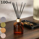 リードディフューザー LACSA ラシサ 100ml ( ディフューザー アロマディフューザー ガラス 半透明 芳香剤 箱入り パッケージ付き ルームフレグラン...