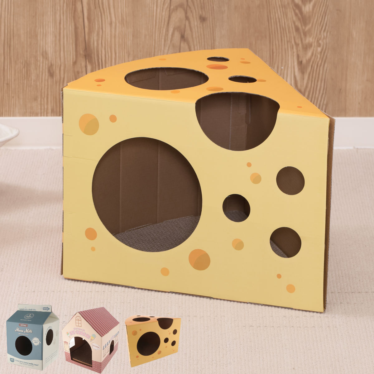 爪とぎ 猫 KDタイプ ( 爪研ぎ つめとぎ 猫用 爪とぎハウス 段ボール ストレス解消 遊び おもちゃ かわいい 爪磨き ガリガリ ハウス 寝床 ねこ 猫用品...