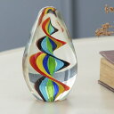 ガラスインテリアオブジェ(Glass interior objects) ミックス L レインボー ( ガラス オブジェ 置き物 虹色 カラフル ガラス細工 玄...