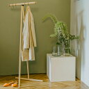 クロスラック Clothes Rack 物干し サイドバイサイド ( 物干し竿 ランドリー ハンガーラック 天然木 完成品 衣類 ハンガー 洗濯 ランドリーグッ...