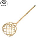 布団たたき レデッカー 75cm カーペットビーター ( 籐 ラタン 布団叩き 軽量 天然素材 REDECKER レトロ ラグビーター ランドリー 布団 洗濯 ...