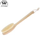 バスブラシ レデッカー 50cm 豚毛 ( ブラシ かため 背中 お風呂 入浴 木製 REDECKER 天然木 バス シャワー 身体洗い ロング ループ付 )【...