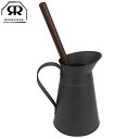 Redecker レデッカー トイレブラシセット 23cm ( トイレブラシ トイレ掃除 ブラシスタンド付き アンティーク ドイツ製 おしゃれ ブラック トイレ...
