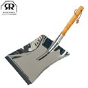 Redecker レデッカー ちりとり ステンレスダストパン 45cm ( チリトリ 掃き掃除 ステンレス サビにくい 木製 ドイツ製 おしゃれ 外掃除 園芸用...