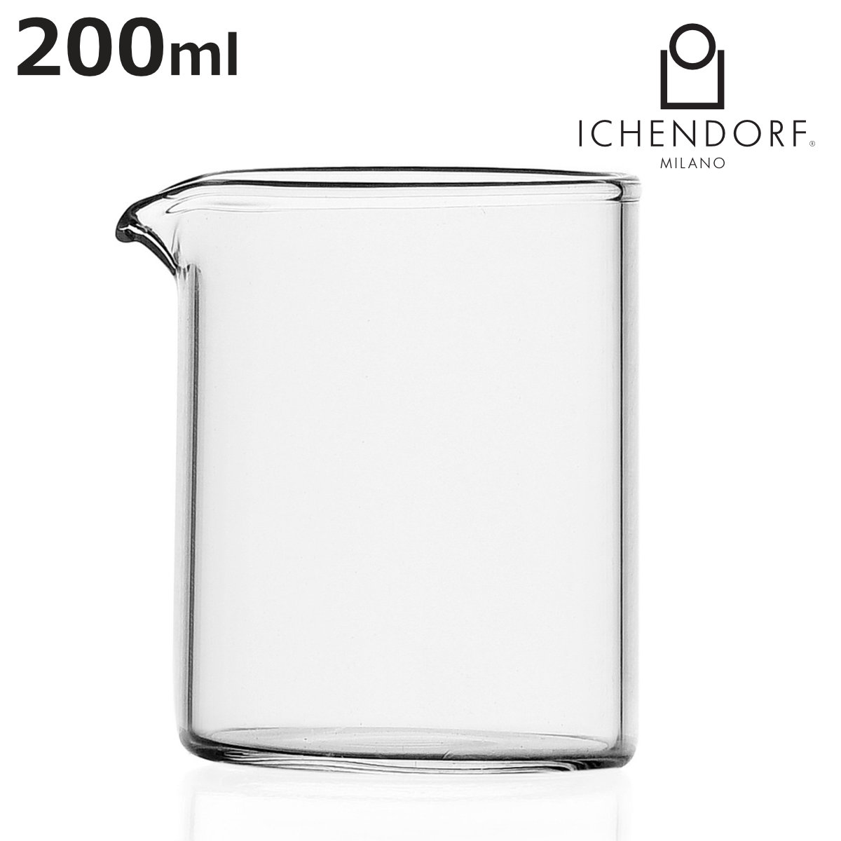 ミルクポット イッケンドルフ 9359520 PIUMA クリーマー200ml （ 食洗機対応 ichendorf ガラス ミルクピッチャー ミルク入れ シロップ ソース 入れ 容器 ハンドメイド おしゃれ プレゼント ギフト ）【3980円以上送料無料】