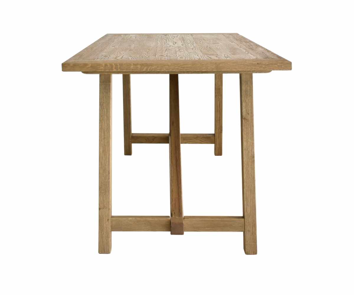 ダイニングテーブル 4人掛け 北欧 天然木 幅160cm ( 開梱設置 テーブル 食卓 5人掛け オーク材 木製 オフィス ダイニング リビング ナチュラル モダン シンプル作業台 作業テーブル )【3980円以上送料無料】 [3]