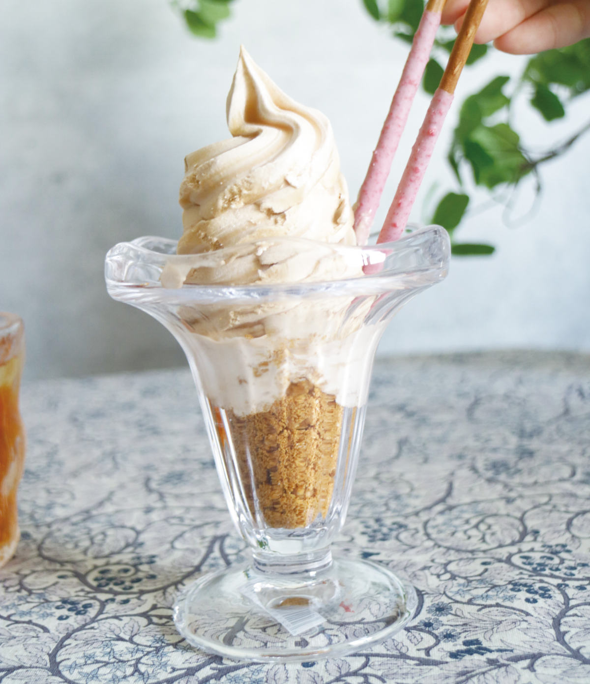 デザート食器 glaffe Parfait Cup （ 160ml ガラス パフェカップ グラッフェ デザートカップ パフェグラス 脚付き おしゃれ かわいい カフェ風 映え クリア 透明 ）【3980円以上送料無料】 colorfulbox-10197069 お弁当グッズのカラフルボックス サンプル画像3