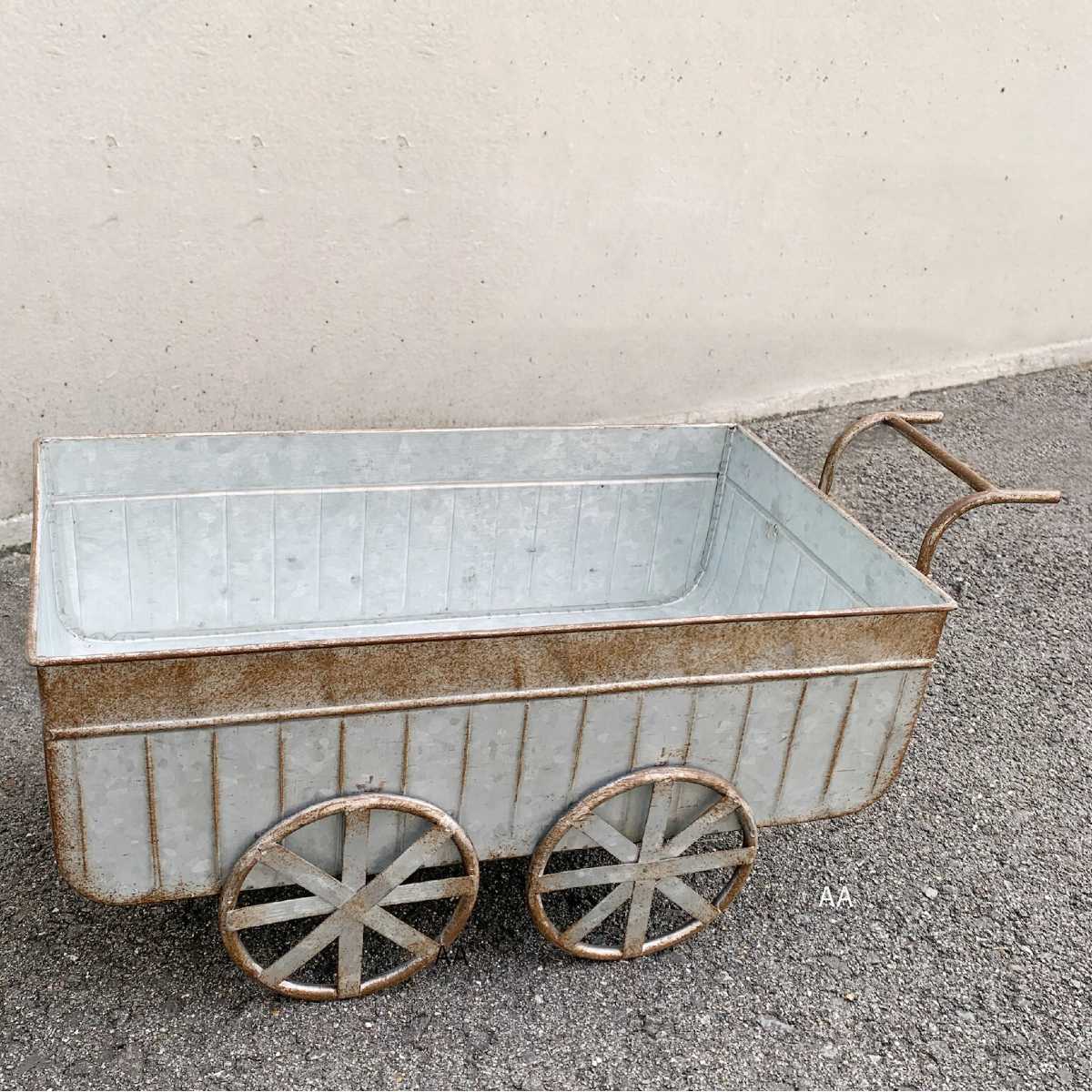 フラワースタンド ルアン カート （ ガーデニング収納 カートボックス ディスプレイボックス 花台 プラ..