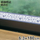 結露吸水テープ 結露テープ 防カビタイプ ブルームガーデン 幅6.3cm 1.8m巻 ( 結露防止 結露取り 窓 窓ガラス 水滴 冬 結露防止シート カビ防止 ...