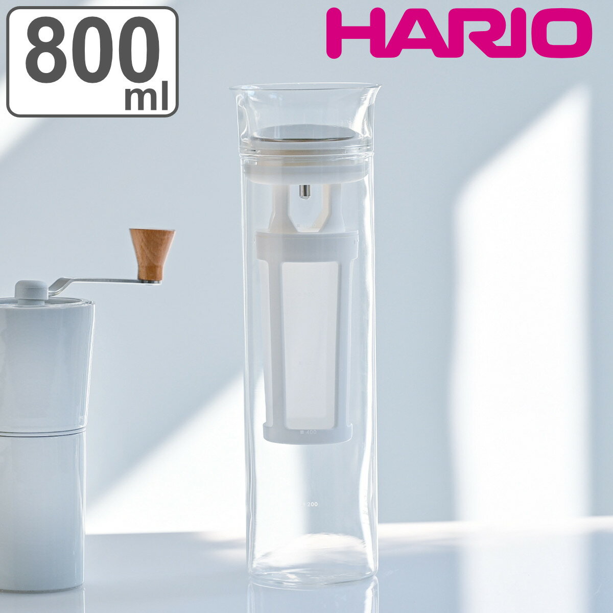 ハリオ ピッチャー 800ml Glass Cold Brewd Coffee Pitcher コー ...