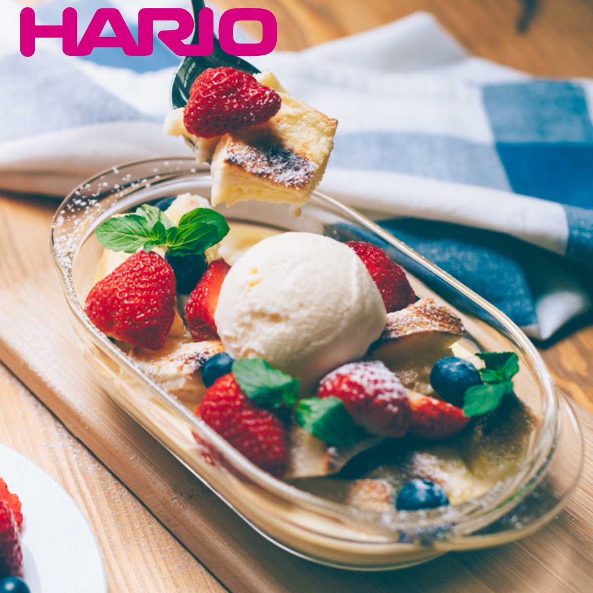 ハリオ グラタン皿 21cm 耐熱ガラス （ HARIO 食洗機対応 電子レンジ対応 オーブン対応  ...