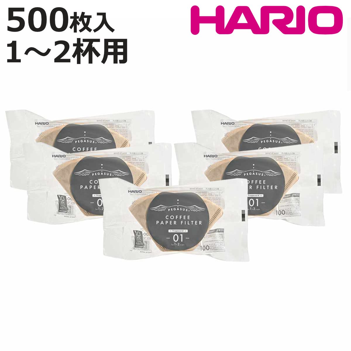 ハリオコーヒーフィルター100枚入...