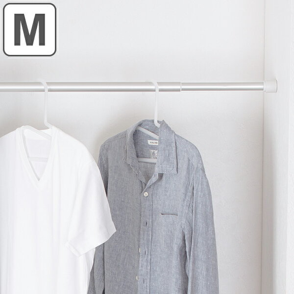 突っ張り棒 75cm〜115cm アルミ軽量突ぱりポール 洗濯 ハンガー 物干し竿 ( つっぱり棒 浴室 室内干し 伸縮 伸縮自在 突っ張りポール シャワーカー...