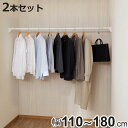 突っ張り棒 取付幅:110〜180cm 大 ハイカム超極太ポール 超強力 2本セット ( つっぱり棒 突っ張り つっぱり 棒 突っ張りポール つっぱりポール 強...