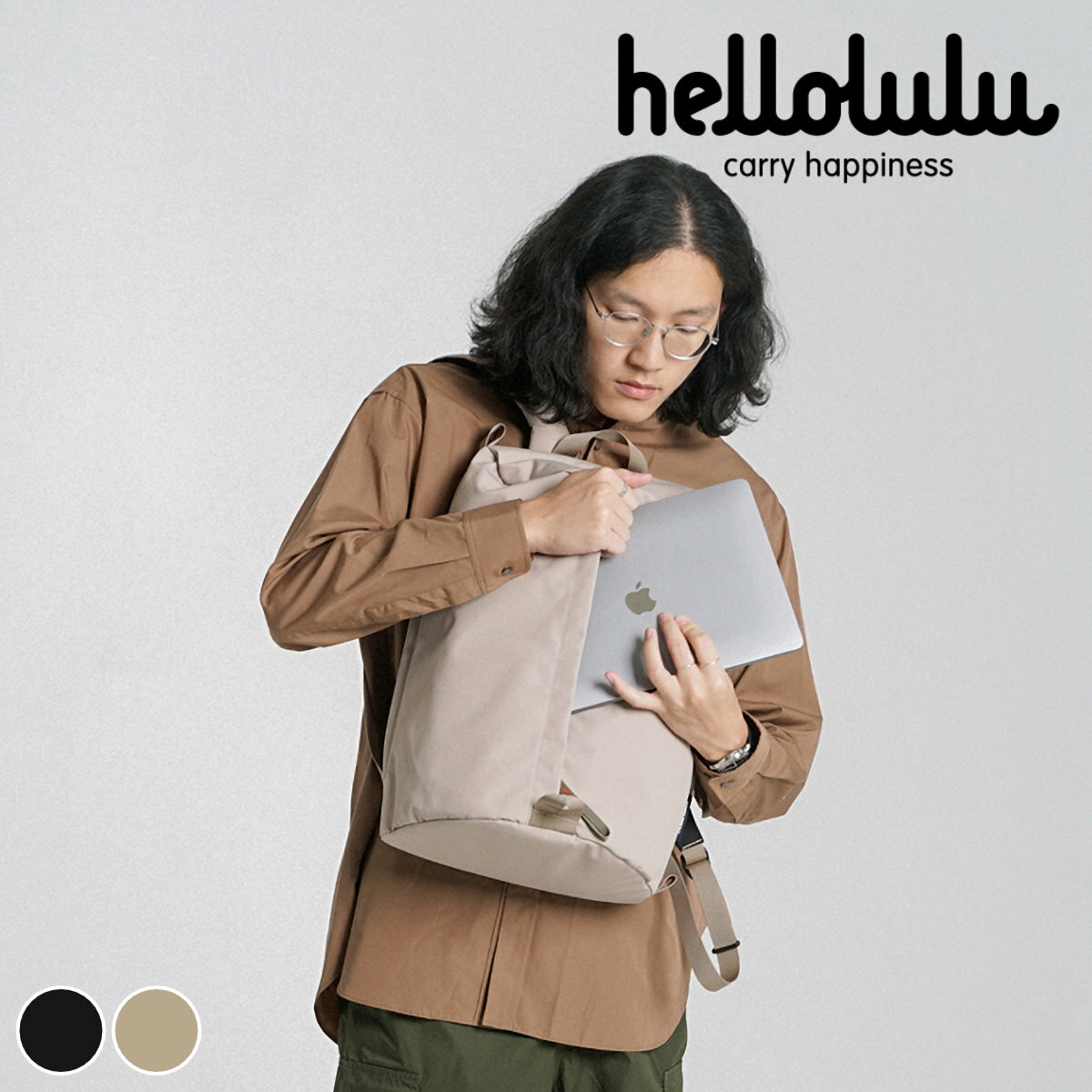 リュック hellolulu ナッシュ NASH （ ハロルル リュックサック バッグ デイパック バックパック トートバッグ かばん 鞄 レディース メンズ 軽い 撥水 通学 通勤 PC収納 サイドポケット おしゃれ ）