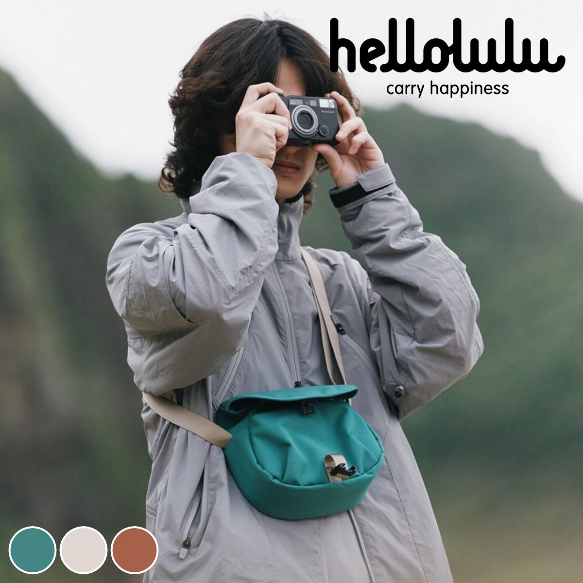 カメラバッグ hellolulu ベヌス Venus （ ハロルル ショルダー デジカメ カメラケー ...