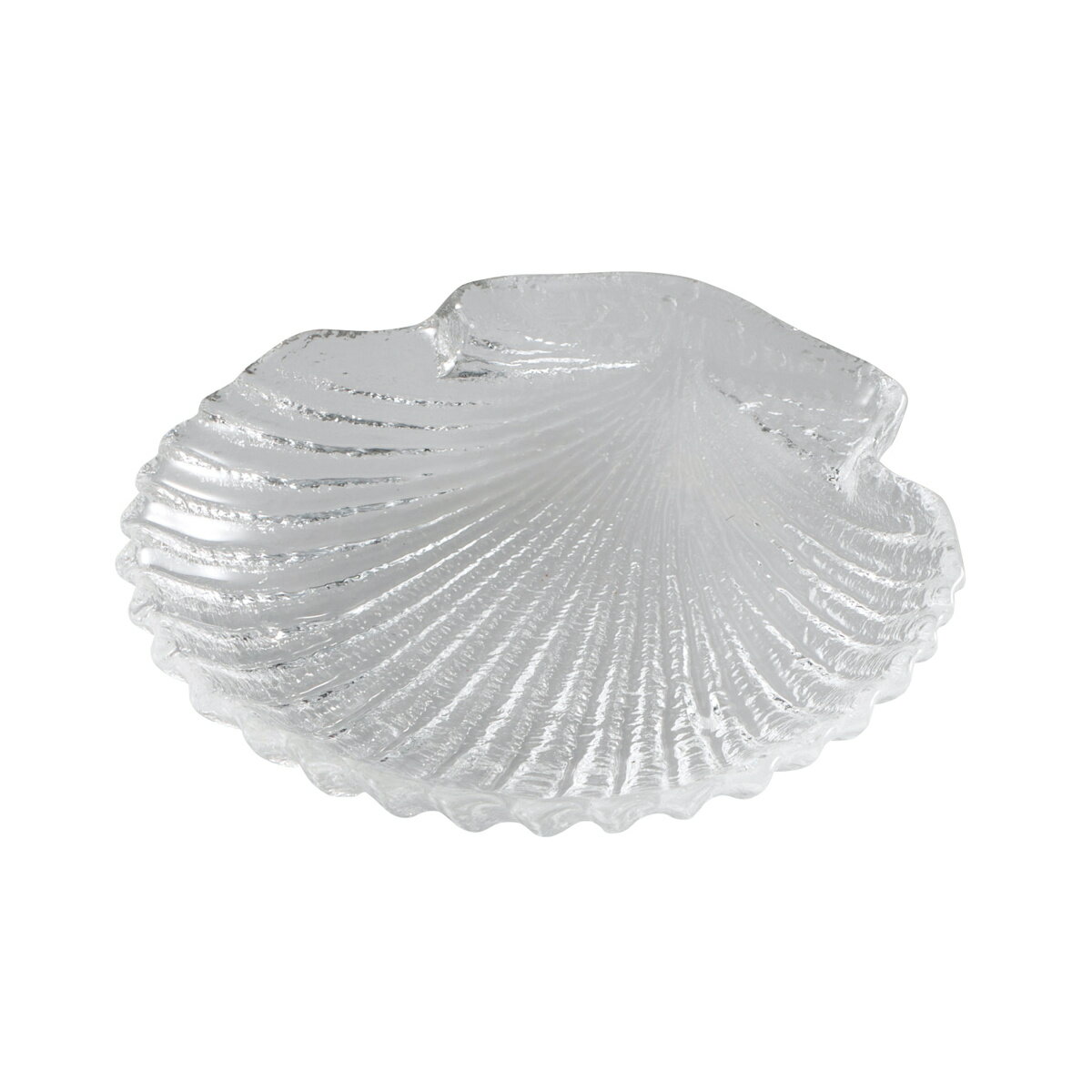 廣田硝子 皿 シェル 豆皿 （ ガラス 日本製 お皿 プレート 薬味 醤油 小さい おしゃれ かわいい 副菜 お菓子 デザート フルーツ ）【3980円以上送料無料】