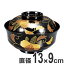天竜寺椀 木製 4寸 桐唐草 黒漆塗 漆塗 汁椀 吸物椀 本漆塗 研出し 磨蒔絵 和食器 業務用 ( 送料無料 汁椀 味噌汁 磨き蒔絵 椀 吸物椀 蓋向 蓋付き ) 【3980円以上送料無料】 65,580円