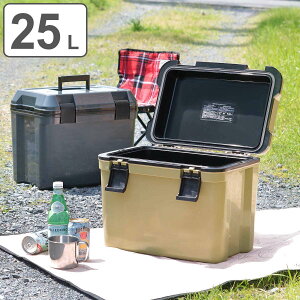 クーラーボックス 25L アイセル25 ハードタイプ ( 保冷 クーラーBOX 保冷ボックス クーラーバッグ 冷蔵ボックス 25リットル クーラー ボックス BOX キャンプ アウトドア ショルダーベルト付き ) 【3980円以上送料無料】