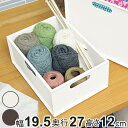 収納ボックス カロキューブ 縦型ハーフ カラーボックス 幅19.5×奥行27×高さ12cm ( 収納ケース プラスチック 小物 収納 インナーボックス 日本製 積み重ね キッチン おもちゃ ボックス ケース 浅型 小物入れ )【3980円以上送料無料】