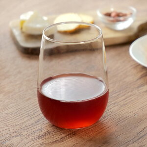 ワイングラス 490ml ボルゴノーヴォ デュカール ガラス （ タンブラー グラス コップ カップ ステムレス ワイン カクテル お酒 フローズンドリンク ミニパフェ 脚なし おしゃれ ）