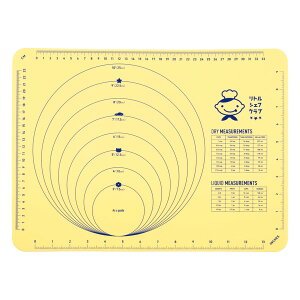 シリコンマット 40×30cm シリコン マット 製パン用品 （ リトルシェフクラブ 目盛付き クッキングマット 作業台 のし台 オーブン対応 オーブンシート 製パン ベーキングマット お菓子作り 製菓道具 食洗機対応 電子レンジ対応 ）【3980円以上送料無料】