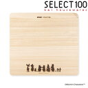 まな板 23×21cm SELECT100×ムーミン ひのき製 日本製 ( セレクト100 まないた 俎板 マナイタ 天然木 檜 ひのき ヒノキ コンパクト 薄...