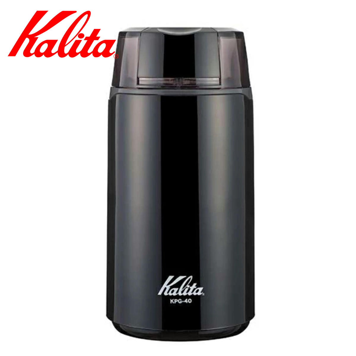 Kalita カリタ コーヒー ミル KPG-40 ブラック ( 電動 電動コーヒーミル 電動ミル おしゃれ コンパクト 珈琲 ドリップ 自動 シンプル ハンド...
