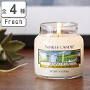 アロマキャンドル ヤンキーキャンドル YANKEE CANDLE ジャーS Fresh （ アロマ キャンドル ろうそく 香り フレッシュ ルームフレグランス ローソク ロウソク 蝋燭 ジャー ガラス ） 