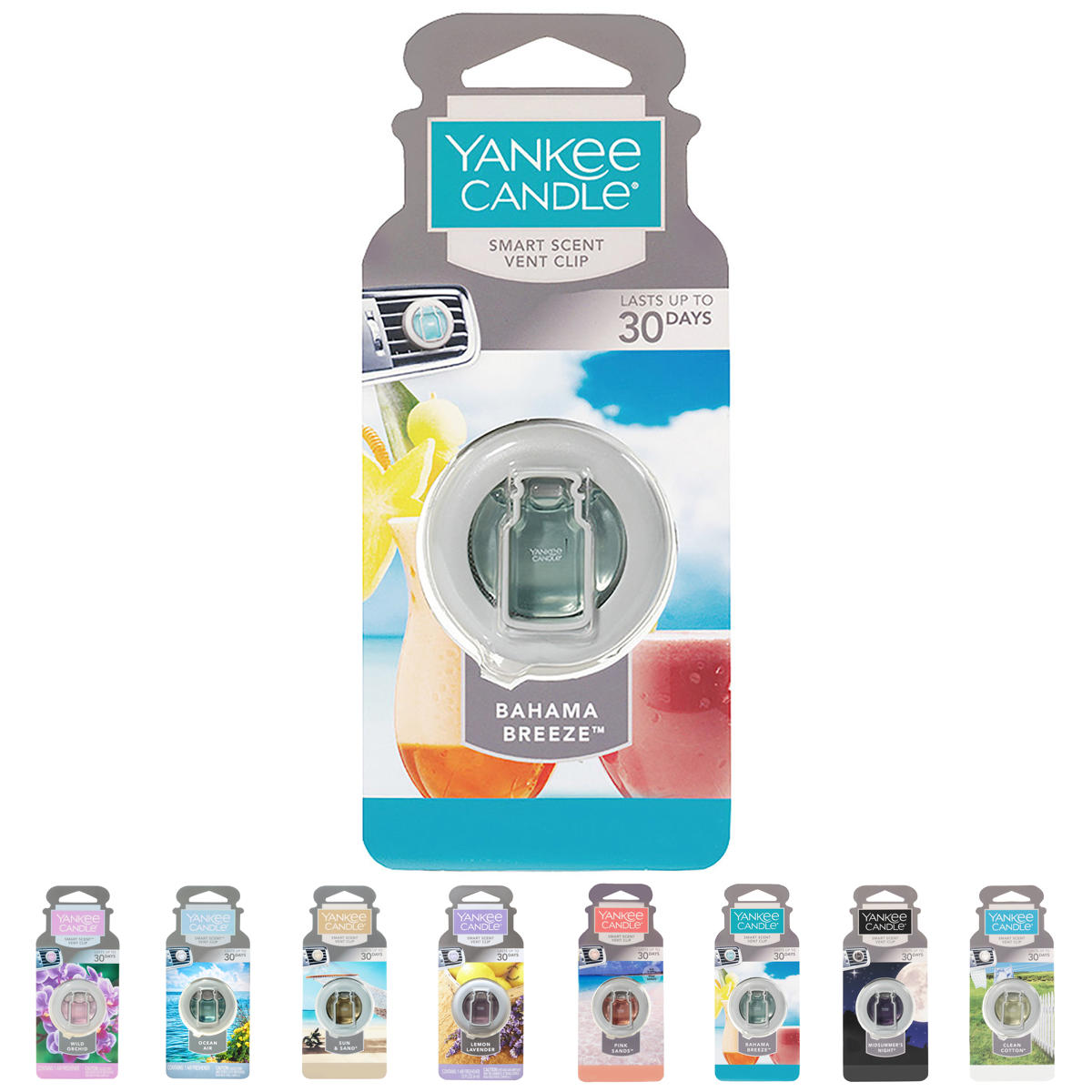 芳香剤 車 YANKEE CANDLE カーフレグランス クリップ （ ヤンキーキャンドル 車用芳香剤 車用 エアコン 吹き出し口 フレグランス クリップ式 カー用品 オイル リキッド ディフューザー 車載 簡単取付 おしゃれ かわいい ） 【3980円以上送料無料】