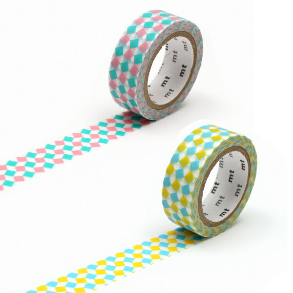 マスキングテープ 15mm×7m スクエア mt DECO マステ ( シール ステッカー 文房具 壁 窓 アレンジ リメイク デコレーション ディスプレイ 工...