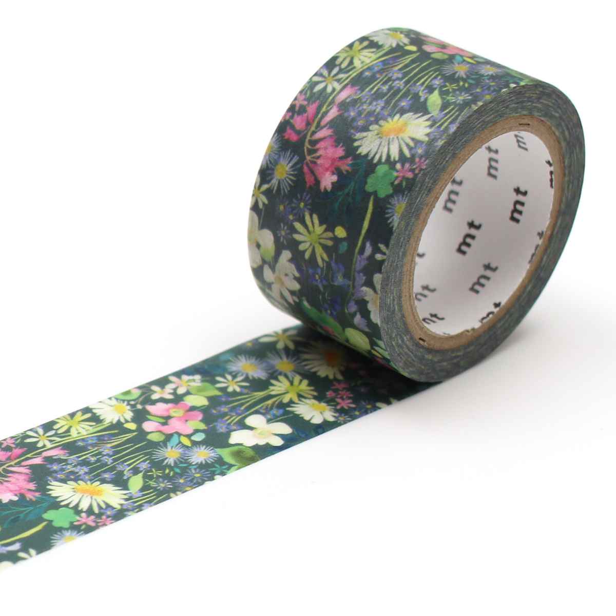 マスキングテープ mt Woodline Walk bluebellgray 幅24mm×7m ( マステ カモ井 カモ井加工紙 かわいい アレンジ デコレーシ...