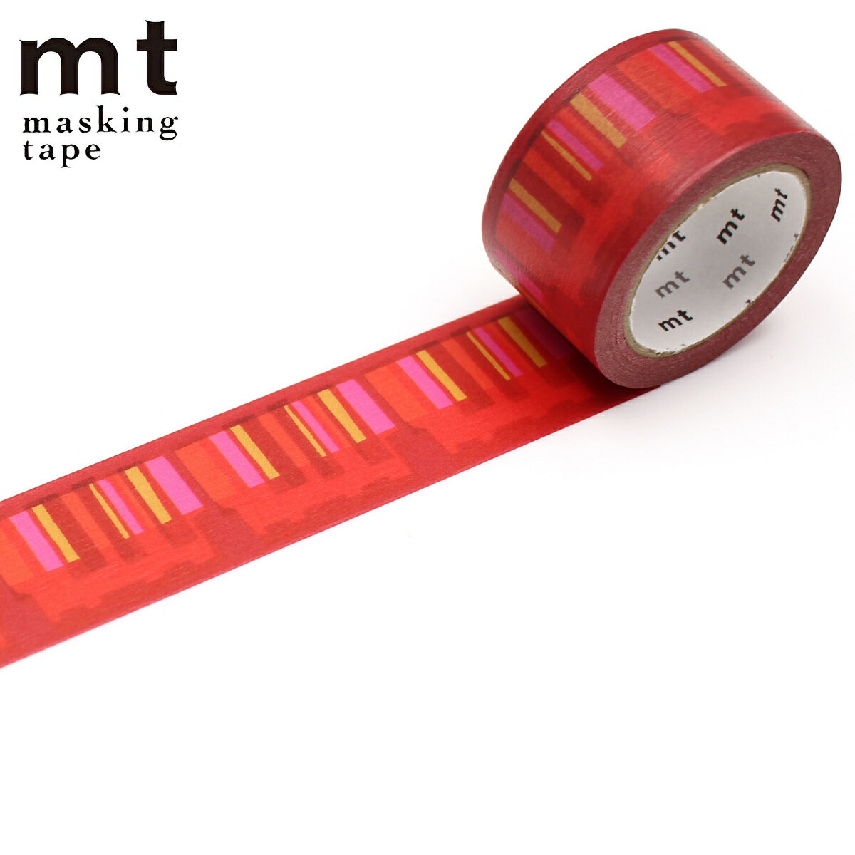 マスキングテープ mt OTTAIPNU shima-kuma 25mm×7m ( マステ カモ井 カモ井加工紙 貼ってはがせる シール ステッカー エムティー...
