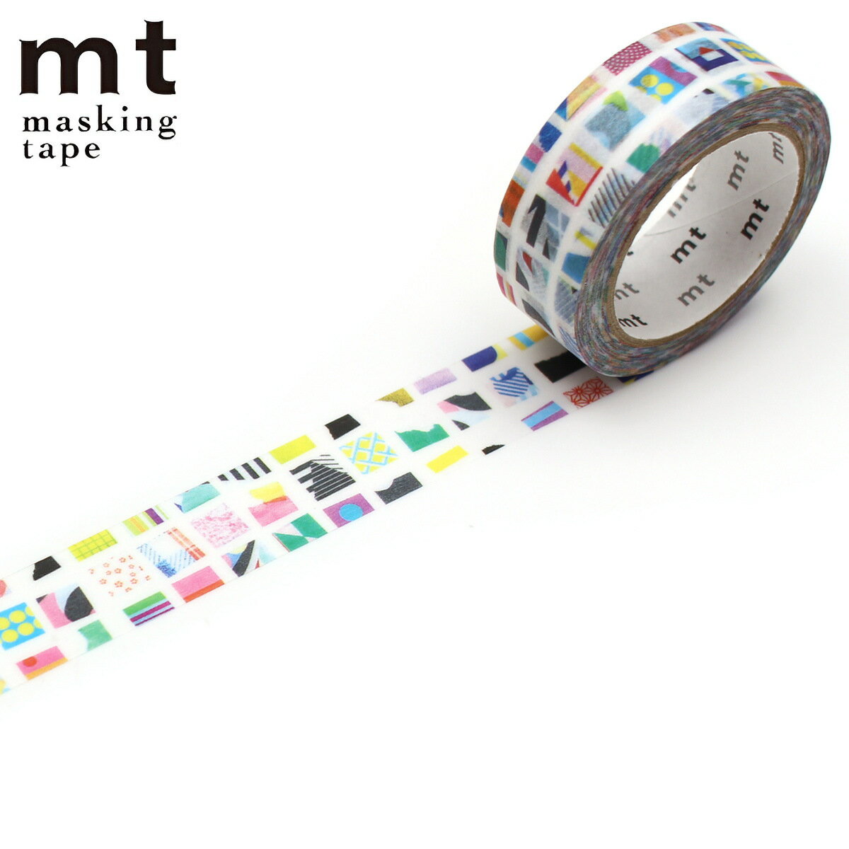 マスキングテープ mt island universe Flags L 15mm×7m ( マステ カモ井 カモ井加工紙 貼ってはがせる シール ステッカー エ...