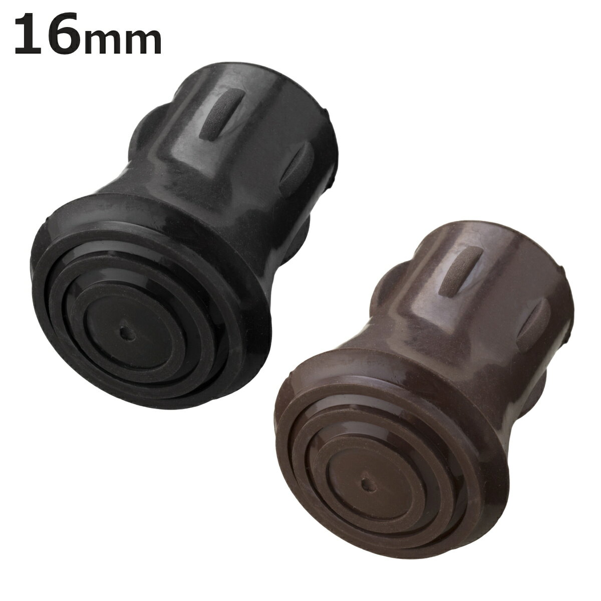 先ゴム 交換用 杖先ゴム キャラクター用 16mm ( ケイ・ホスピア 替えゴム 交換 ゴム 杖用 ゴムチップ 16 取替ゴム 黒 クロ くろ 茶 ちゃいろ ブ...