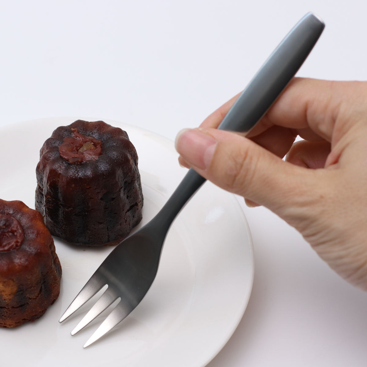 KINTO キントー デザートフォーク 16cm HIBI ステンレス 6本セット （ フォーク 洋食器 カトラリー スイーツ ケーキ デザート おしゃれ シンプル ステンレス製 ）【3980円以上送料無料】 colorfulbox-10162006 お弁当グッズのカラフルボックス サンプル画像3